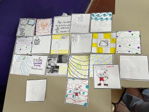 Material realizado por las y los adolescentes. 